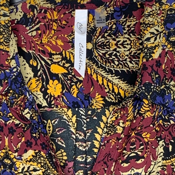 Macy’s New York Collection | Long Sleeve Blouse - Picture 3 of 7